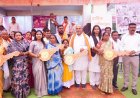 विधायक ललित चंद्राकर ने बेलौदी शिविर में हितग्राहियों को सौंपीं आवास की चॉबियां