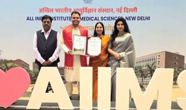 भिलाई के डॉ. उत्कर्ष ने रचा इतिहास,एम्स दिल्ली से एमसीएच की डिग्री हासिल की डिस्टिंक्शन के साथ 