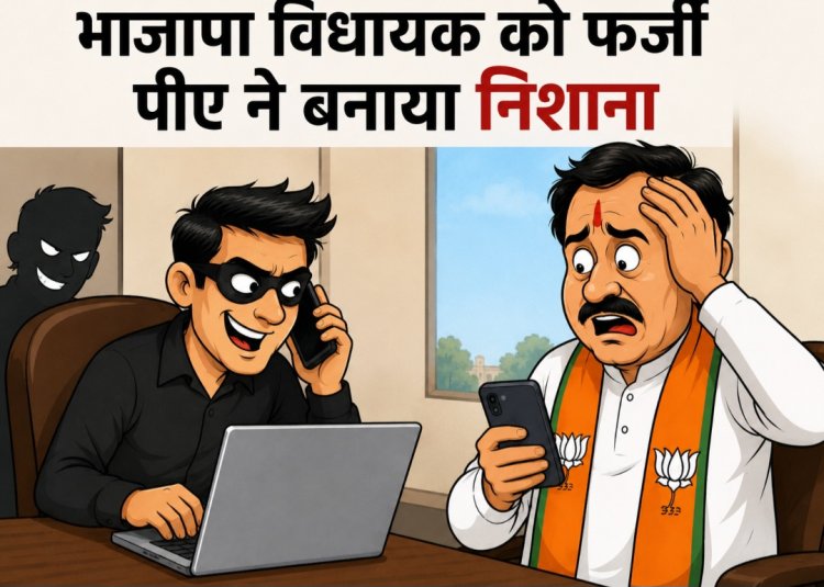 रायपुर में हाईप्रोफाइल ठगी: भाजपा विधायक को फर्जी पीए ने बनाया निशाना