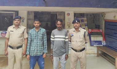 दुर्ग : शराब के दौरान विवाद ने लिया खूनी रूप, ईंट और स्टील के गिलास से वार कर पूरन भारती की हत्या, दो गिरफ्तार