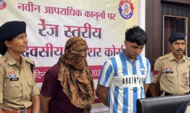 नेहरू नगर में बुजुर्ग महिला से चैन झपटमारी, दो आरोपी गिरफ्तार; सीसीटीवी से खुला राज
