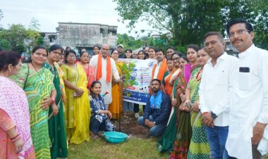 “76 पौधे, स्वच्छता का संदेश और पर्यावरण संरक्षण का संकल्प… कृष्णा कुंज रिसाली पहुंचे विधायक ललित चंद्राकर”