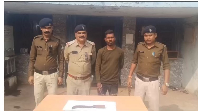 सुपेला पुलिस की कार्यवाही,धारदार हथियार लेकर गुण्डागर्दी करने वाला आदतन बदमाश गिरफ्तार