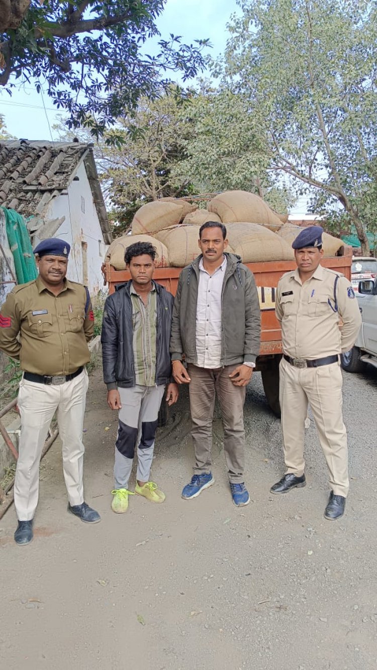 थाना बसना पुलिस की कार्यवाही