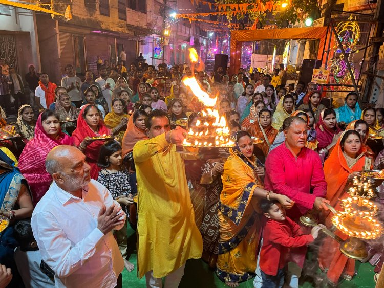 रामलला के आने की खुशी में जगमगा उठा दुर्ग का गंजपारा, चारों ओर लगे जय श्री राम के नारे