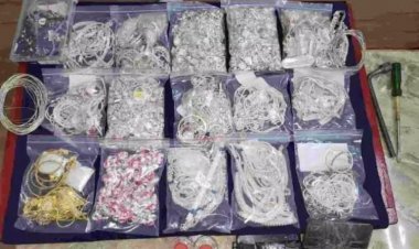 ज्वेलरी शॉप में लाखों का चांदी चोरी का पर्दाफाश, 4 गिरफ्तार