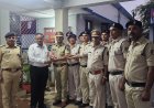 पुलिस महानिरीक्षक दुर्ग रेंज ने बेमेतरा जिले का भ्रमण के दौरान लिया जायजा
