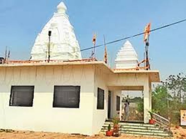 शिव मंदिर में शिखर पूजन और कलश स्थापना 8 को