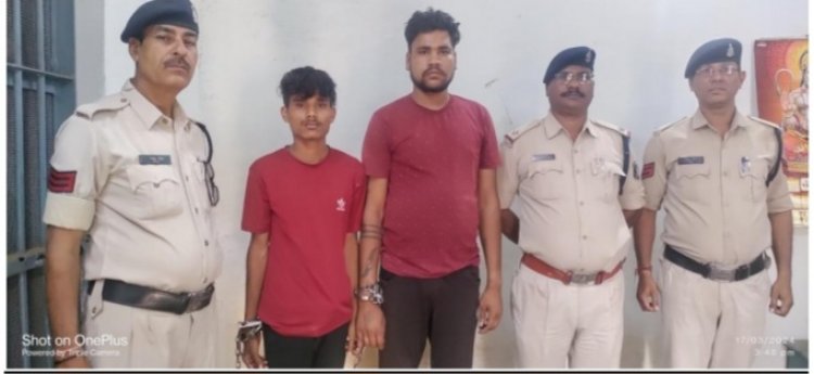 बोलेरो कार से कुचलने वाले आरोपियों को 24 घंटे के अंदर धमधा पुलिस ने किया गिरफ्तार