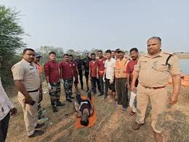 मोहारा शिवनाथ नदी में डूबने से युवक की मौत