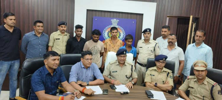 शातिर वाहन चोर चढ़े दुर्ग पुलिस के हत्थे