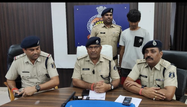 सुपेला थाना पुलिस ने सुने मकान में चोरी करने वाला आरोपी को गिरफ्तार किया