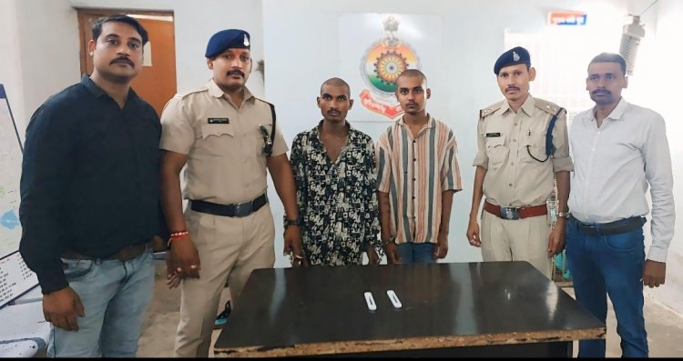 भिलाई में गणेश पंडाल के पास कटरबाजी कर फरार आरोपियो को पकड़ने में  पुलिस को मिली सफलता