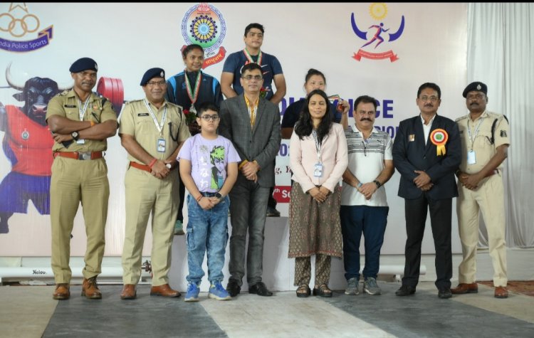 प्रथम ऑल इंडिया पुलिस गेम वेटलिफ्टिंग क्लस्टर चैंपियनशिप 2024/25: विजेताओं का सम्मान समारोह