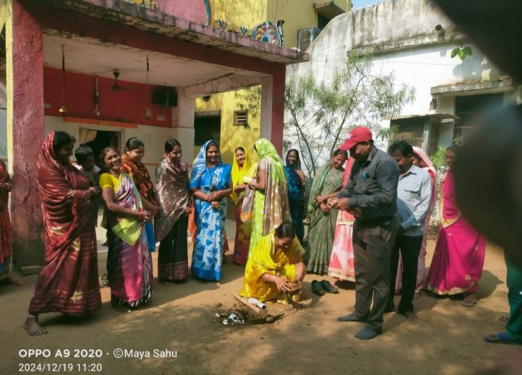 मंदिर परिसर में लगेगा पेवर ब्लाॅक,महापौर शशि सिन्हा ने अपने निधि से 2 लाख रूपए किए स्वीकृत