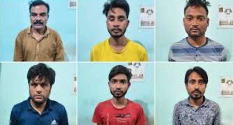 27 हजार में उज्बेकिस्तान से पहुंची थी युवती, एप में होता था सौदा, 11 दलाल गिरफ्तार