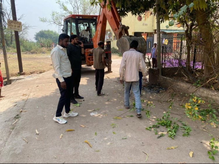 कार्रवाही का तीसरा दिन,वार्ड 21 में आज भी निगम ने की बड़ी कार्रवाही,हटाए गए दर्जनों अतिक्रमण