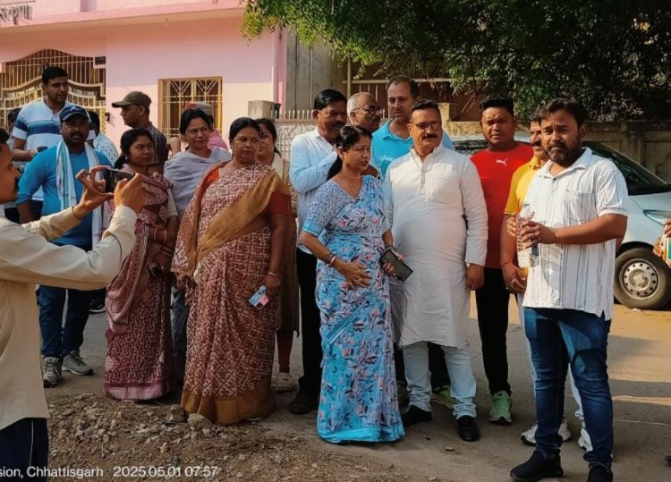 महापौर ने एक मई विश्व श्रमिक दिवस के अवसर पर आज से महापौर महा-सफाई अभियान की शुरुवात