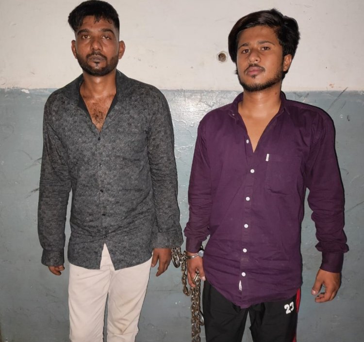 नशा मुक्ति अभियान के तहत दुर्ग पुलिस की कार्यवाही,दो आरोपी गिरफ्तार,आरोपियों के कब्जे से नशीली टैबलेट जप्त