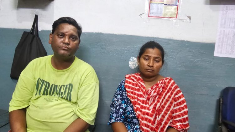 हत्या करने की नियत से पेट में चाकू मारकर किया घायल,दो आरोपी एवं एक नाबालिग गिरफ्तार