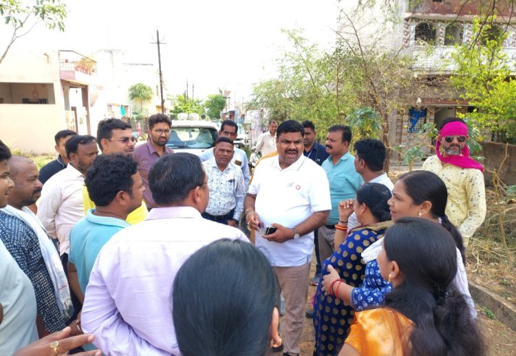 एसटीएफ कॉलोनी में नया सिवरेज लाइन, विधायक गजेन्द्र यादव की पहल