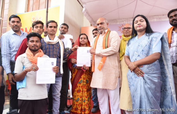 जनकल्याणकारी योजनाएं धरातल पर लागू कर रही सरकार - विधायक ललित चंद्राकर