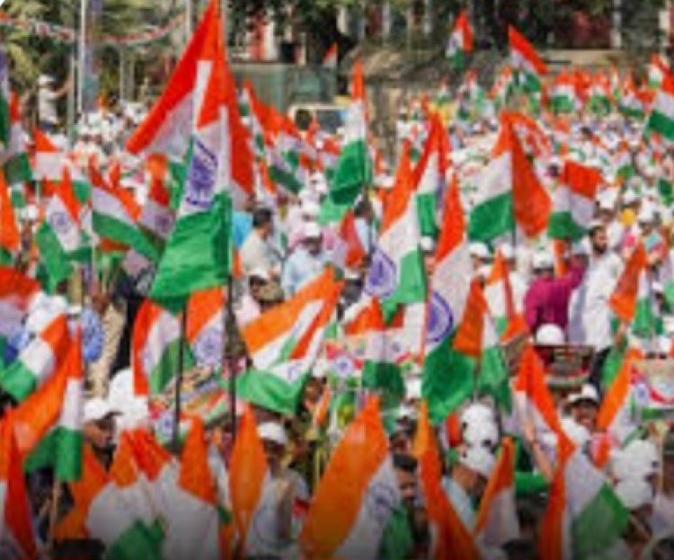 दुर्ग शहर में आज शाम 4:30 बजे शाहिद चौक से पटेल चौक तक निकलेगी "तिरंगा यात्रा"