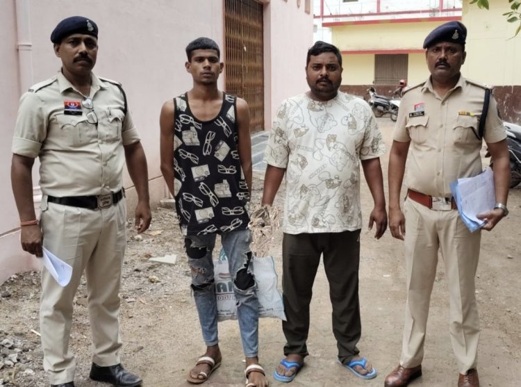 दुर्ग: फैक्ट्री में चोरी के मामले में 02 आरोपी एवं 01 विधि से संघर्षरत बालक गिरफ्तार
