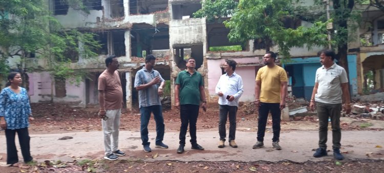 भिलाई स्टील प्लांट क्षेत्र के जर्जर मकानों को हटाने के लिए भिलाई नगर निगम देगा पत्र