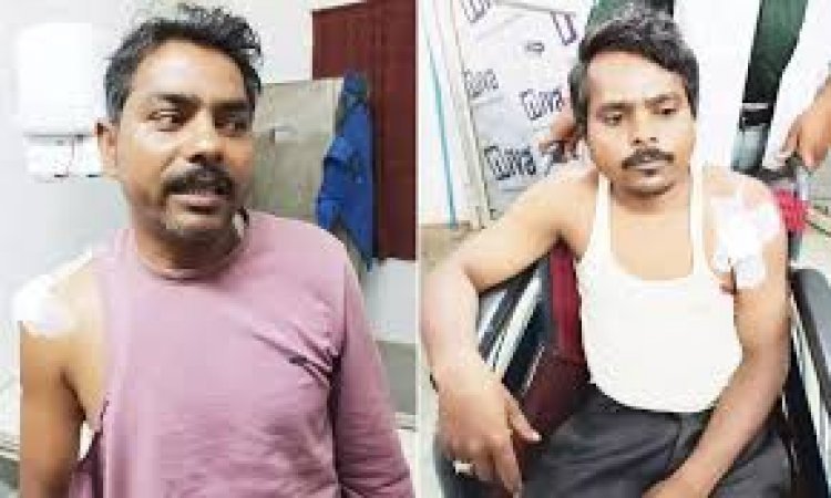 मनेन्द्रगढ़ में फायरिंग कर लूट, दो सराफा कारोबारी घायल