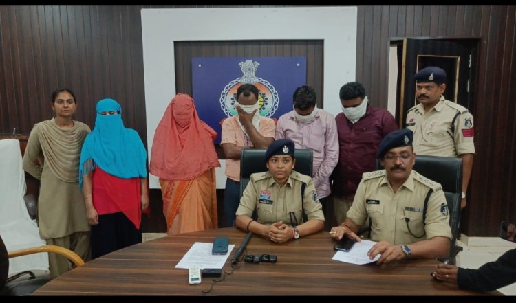 स्पा सेंटर की आड़ में चल रहे देह व्यापार का भांडाफोड़,ब्लू एलीजों, सेन्स एवं एलोरा स्पॉ के संचालकों सहित तीन ग्राहक गिरफ्तार