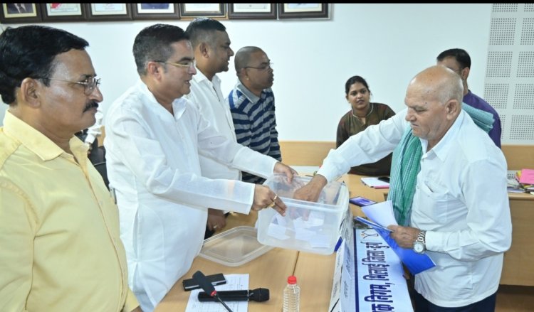 भिलाई: प्रधानमंत्री आवास योजना अंतर्गत 44 हितग्राहियों को मकान आबंटन किया गया