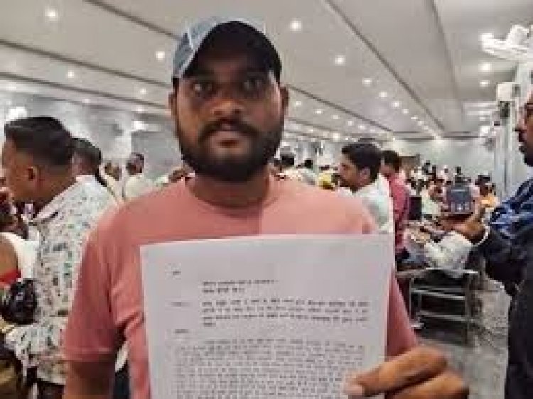 पत्नी से प्रताड़ित पति ने कलेक्टर से मांगी इच्छा मृत्यु, ससुराल वालों पर भी लगाया प्रताड़ना का आरोप