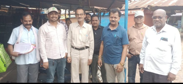 आकाशगंगा थोक सब्जी मंडी विक्रेताओं का शुरू हुआ सत्यापन
