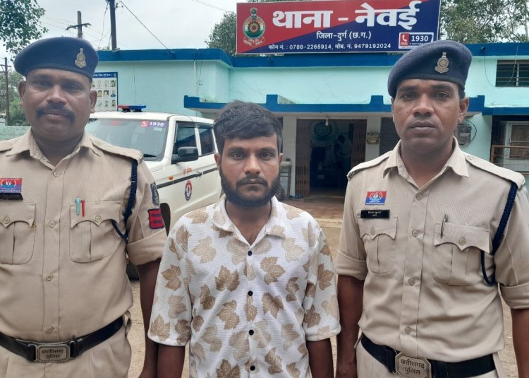 "घरेलू झगड़े ने ली जान! पत्नी की हत्या कर फरार हुआ पति, नेवई पुलिस ने दबोचा"