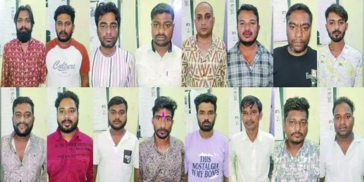 बालोद में हाईप्रोफाइल जुआ फड़ पर पुलिस का छापा, दुर्ग सहित अलग -अलग जिले के 16 जुआरी गिरफ्तार