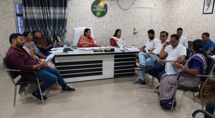 महापौर परिषद की बैठक:बिजली के खंबे और ट्रांसफार्मर पोल की गणना कर बिजली विभाग से टैक्स वसूली करेगा,नगर पालिक निगम रिसाली