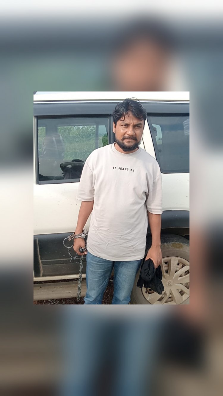 दुर्ग :— "डिजिटल अरेस्ट मामले में सातवां आरोपी लाईक अहमद गिरफ्तार"