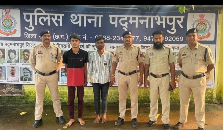पद्मनाभपुर पुलिस की कार्रवाई: मंदिर चोरी के दोनों आरोपी दबोचे गए