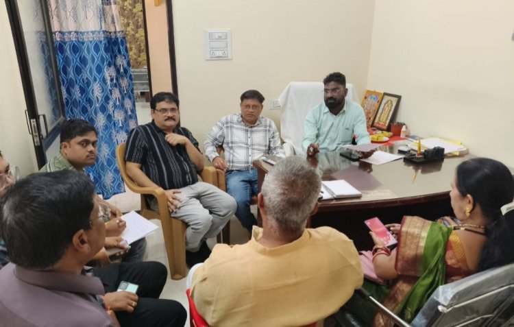 काशीराम कोसरे की अध्यक्षता में बैठक, उद्यानों और प्रतिमाओं के सौंदर्यीकरण पर बड़ा निर्णय