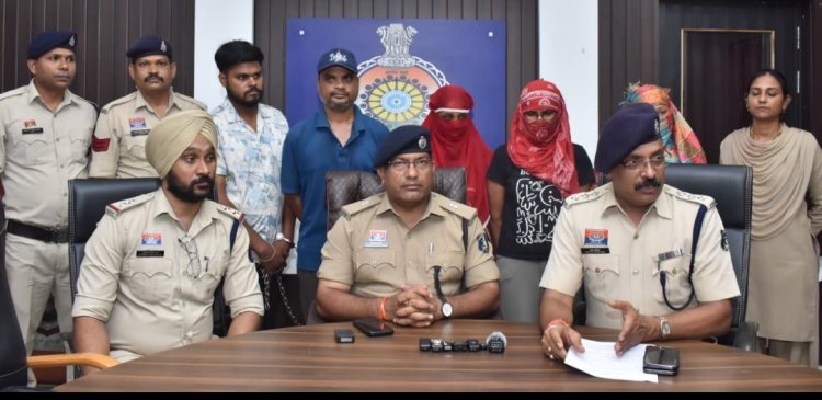 फर्जी फर्मों के जरिये करोड़ों की धोखाधड़ी, मुख्य आरोपी दंपति सहित गिरोह पकड़ा गया