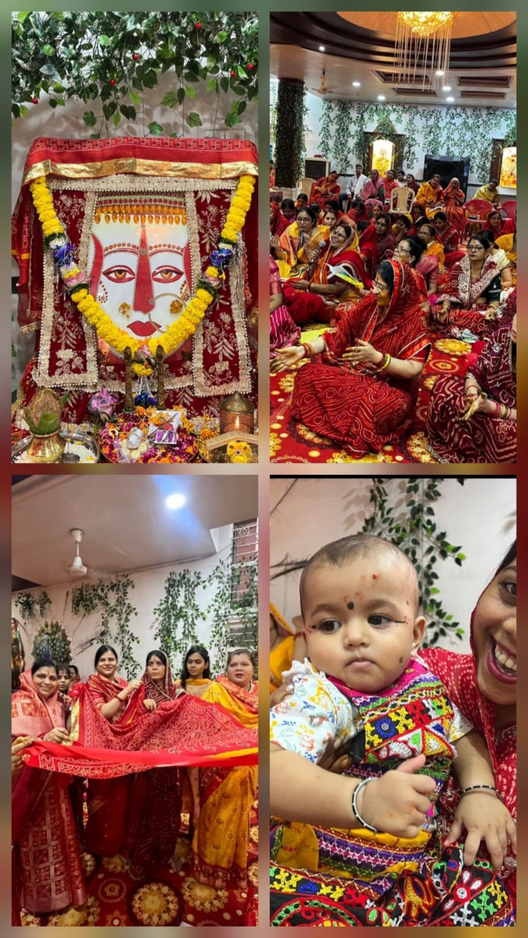 दुर्ग : सत्तीचौरा माँ दुर्गा मंदिर, गंजपारा में दादी राणी सती जी के मंगलपाठ में झूम उठी महिलाएं