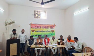 भाजपा कसारीडीह-बोरसी मंडल में SIR को लेकर कार्यकर्ताओं की बैठक आयोजित