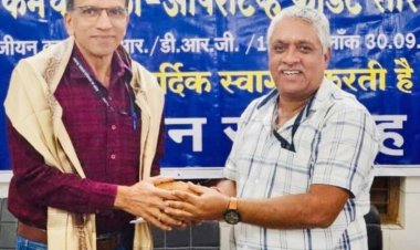 इस्पात कर्मचारी को-ऑपरेटिव क्रेडिट सोसाइटी लिमिटेड सेक्टर-6 ने अक्टूबर माह में बीएसपी से रिटायर कर्मियों को दी विदाई 