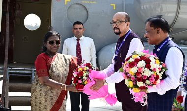 राष्ट्रपति मुर्मु का अंबिकापुर में आत्मीय स्वागत