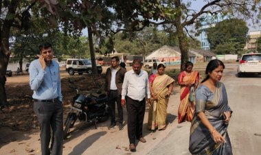 “बेहतर सड़कों का संकल्प: महापौर-आयुक्त ने डामरीकरण कार्य का स्थलीय परीक्षण कर दिए कड़े निर्देश”