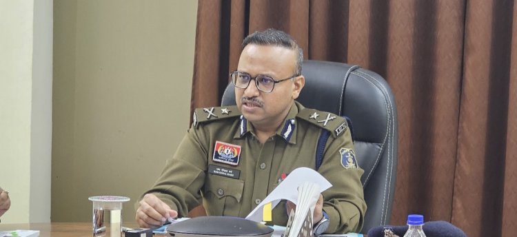 पुलिस महानिरीक्षक दुर्ग रेंज द्वारा रेलवे सुरक्षा समिति की रेंज स्तरीय संयुक्त बैठक सम्पन्न