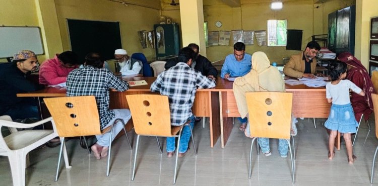 भिलाई :एसआईआर फार्म भरने शिविर में दिया मार्गदर्शन 