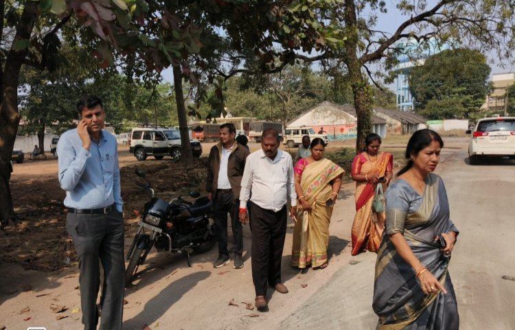 “बेहतर सड़कों का संकल्प: महापौर-आयुक्त ने डामरीकरण कार्य का स्थलीय परीक्षण कर दिए कड़े निर्देश”