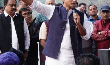 जमीनों के बड़े हुए दर और आज हुए प्रशासनिक लाठीचार्ज पर विधायक देवेंद्र का एक दिवसीय भूख हड़ताल 4 को